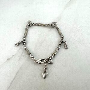 Brighton Esmeralda Venezia Dangling Charms bracelet Preowned
